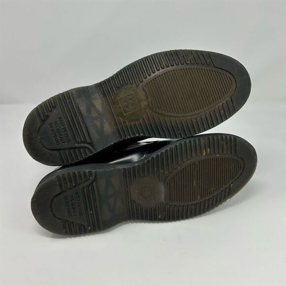 Dr. Martens Flora Smooth Black Leather Chelsea Boots Size 7 Slip-On Design - Picture 11 of 15